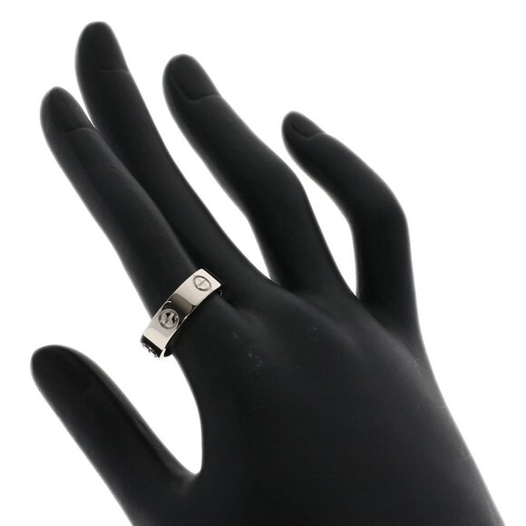 CARTIER Silver Love Ring #55 - Picture 5 of 8